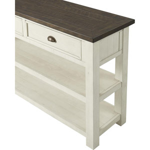 Lark Manor Holliman 50" Solid Wood Console Table & Reviews | Wayfair